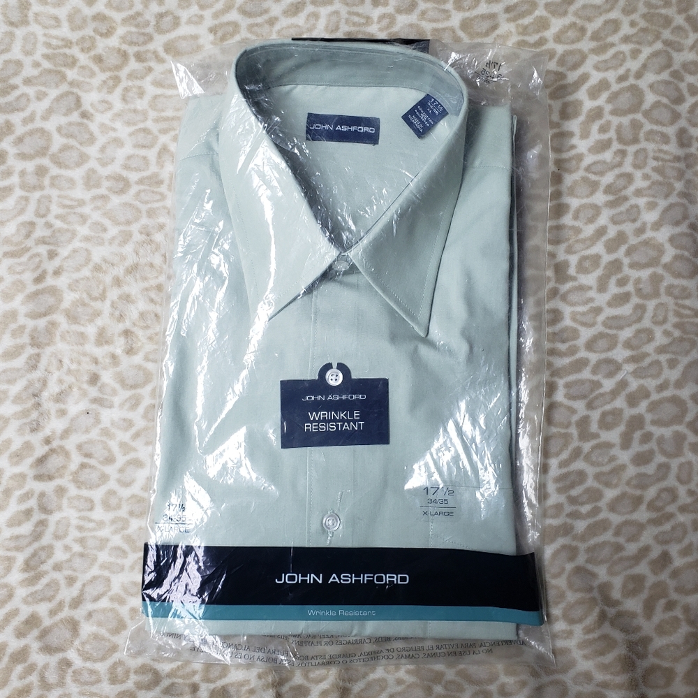 John Ashford Wrinkle Resistant Longsleeve Button Down Top